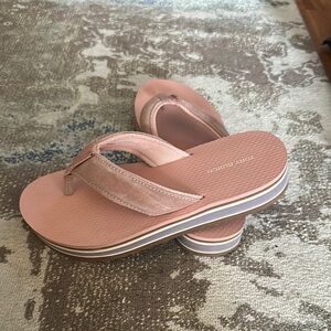 Tory Burch Pink Flip Flops